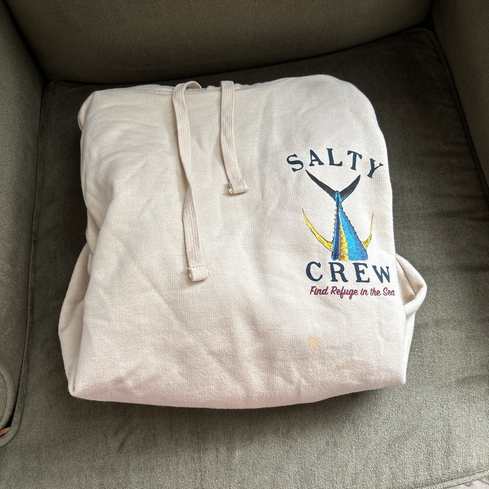Salty Crew Cream Hoodie- Unisex
